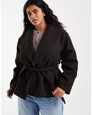 Vero Moda Belted Short Formal Jacket - Black