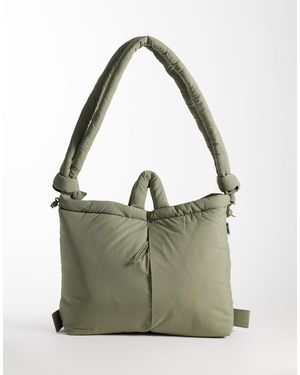 ölend Ona - sac bandoulière multipositions en nylon doux - sauge - Vert