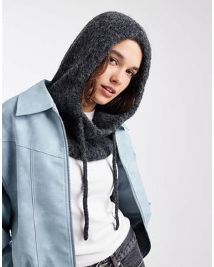Object Knitted Balaclava - Blue
