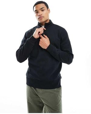 Only & Sons Half Zip Sweat - Blue
