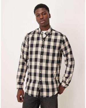 Polo Ralph Lauren Long Sleeve Cheque Shirt - Black