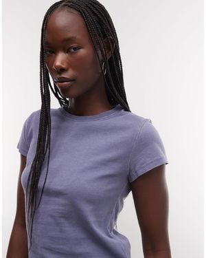 Weekday 90's Baby Tee - Purple