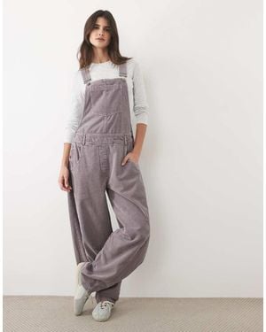 ASOS Salopette A Gamba Larga - Grigio