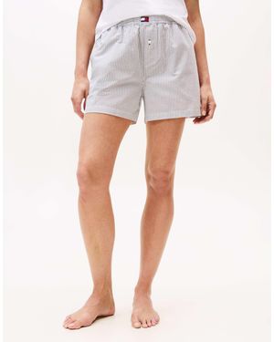 Tommy Hilfiger Woven Pyjama Shorts - Black