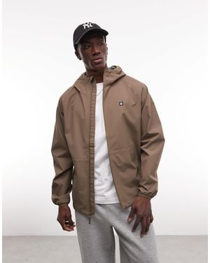 Element Alder Waterproof Shell Rain Coat - Brown