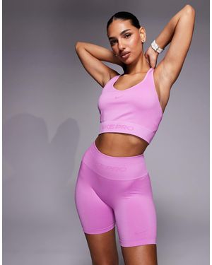 Nike Nike Pro Seamless Tank Top - Purple