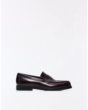Bershka Gathe Loafers - White