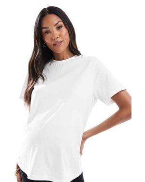 ASOS Asos Design Maternity Regular Fit T-shirt - White
