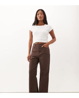 New Look Wide Leg Jean - White