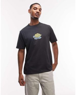 Gramicci Turtle Graphic Short Sleeve Tee - Blue