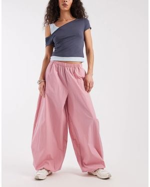 ASOS Pull On Balloon Pants - Pink
