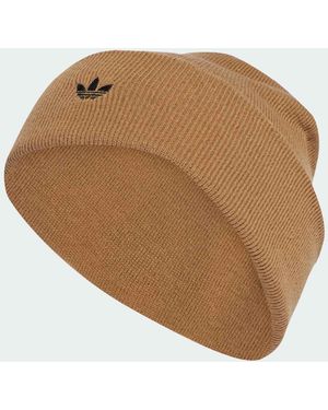 adidas Originals – adicolor – klassische strickmütze - Braun