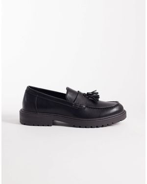 SEQWL – calvin pier – loafer aus pu - Schwarz