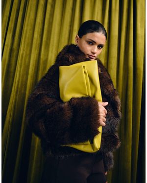ASOS Elongated Clutch Bag - Yellow