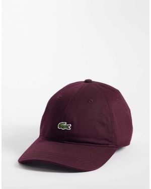 Lacoste Essential logo-cap - Lila