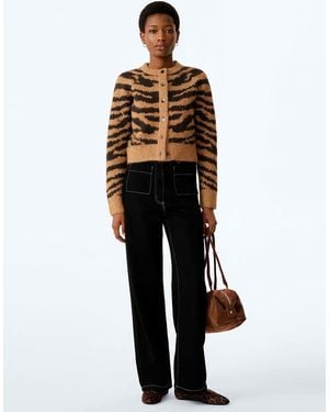 OMNES August Cardigan - Brown