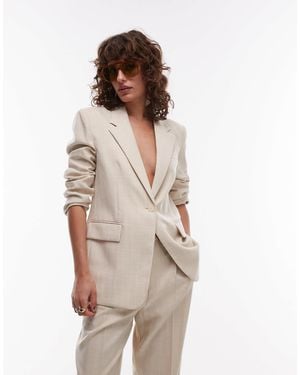 Mango Classic Blazer Co-ord - Natural