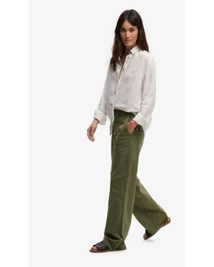 Superdry Baggy Cargo Trousers - Green