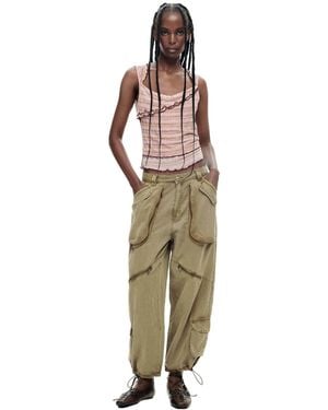 Desigual Cargo-hose - Mettallic