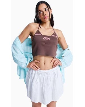 Roxy – sunset drive – neckholder-oberteil - Blau