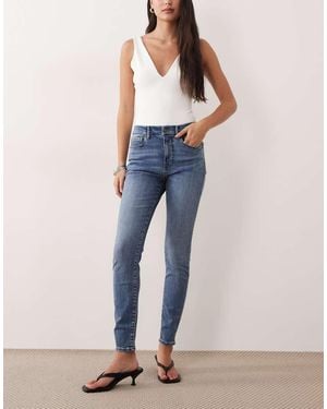GOOD AMERICAN Good Legs Skinny Jeans - Blue