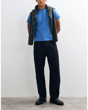 ARKET Casual Barrel Pants - Blue