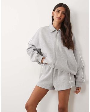 Kaiia Sweatshorts - Grijs