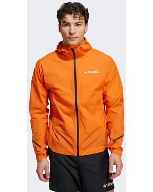 adidas Adidas Winterjacke TERREX XPERIOR 2.5 LAYER LIGHT CLIMAPROOF JACKE - Orange