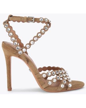 KG by Kurt Geiger Slideaway Heeled Sandals - White