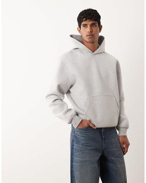 ASOS – relaxed-fit-kapuzenpullover - Grau