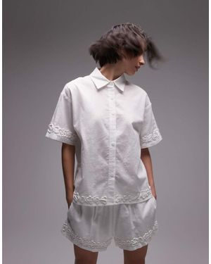 SNDY'S Camicia Bianca - Grigio