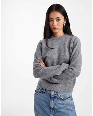 New Look Crew Neck Jumper - Grey