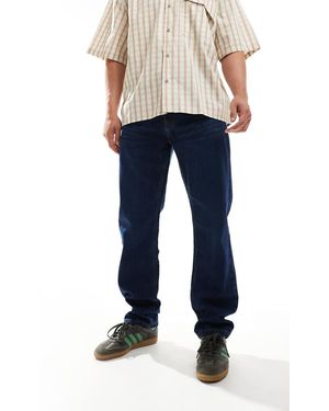 Another Influence Jeans Dritti Comodi Blu Indaco Slavato