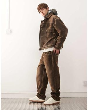 Aape By A Bathing Ape Aape By A Bathing Ape Loose Fit Denim Jeans Co-Ord - Natural