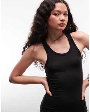 Weekday Super Soft Jersey Maxi Dress - Black