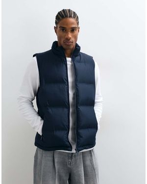 New Look Gilet Imbottito - Blu