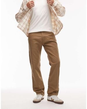 Levi's Xx Chino Authentic Relaxed Fit Twill Trousers - Natural