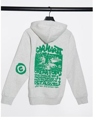 Carhartt International Operations Back Hoodie - Grey