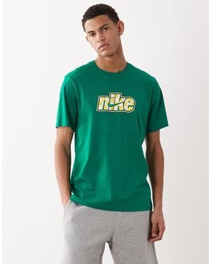 Nike Futbol Central Logo T-shirt - Green