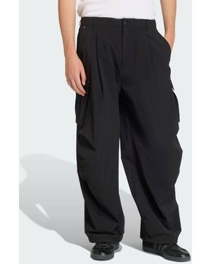 adidas Originals Premium Essentials Utility Cargo Trousers - Black
