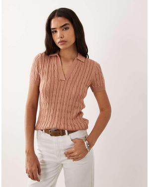 Ralph Lauren Polo De Punto Fino - Rosa
