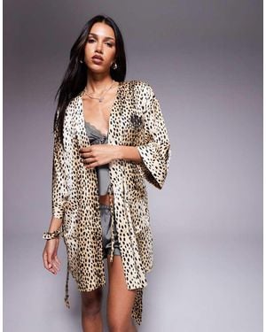 Juicy Couture Dressing Gown Set - Brown