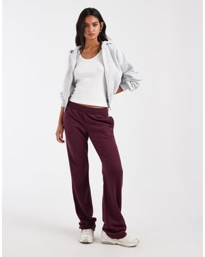 Hollister Joggers De Corte Slim Con Estampado Gráfico Del Logo En El Lateral-Rojo