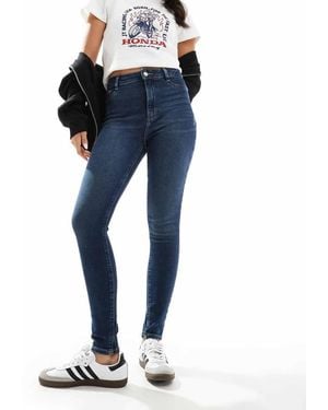 New Look Disco Skinny Jeans - Blue