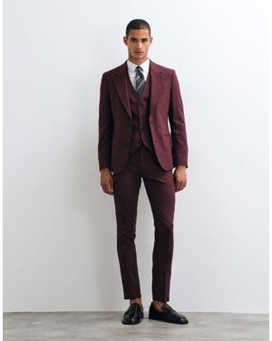 ASOS Skinny Suit Pants - Red