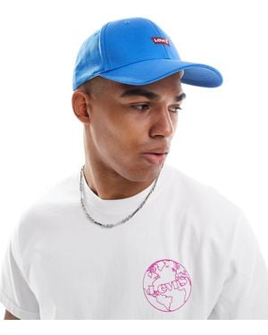 Levi's Batwing Logo Flexfit Baseball Cap - Blue