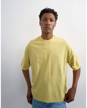 TOPMAN Vestibilità Squadrata Slavato - Verde