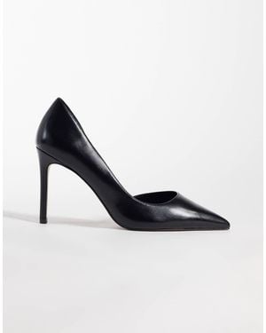 Mango Heeled Court Shoe - Blue