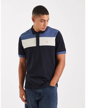 Farah Swanside Polo Shirt - Blue
