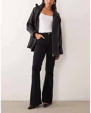 Mango Jeans A Zampa Neri - Nero